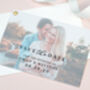 Layered Vellum Wedding Save The Date Card, thumbnail 2 of 2