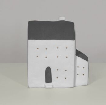 Glowing Ceramic LED Houses – Two Styles, 3 of 5