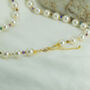 Large Pearls And Gemstone Necklace. Free UK Delivery, thumbnail 4 of 5