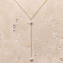 Amelie Pearl Lariat Necklace, thumbnail 3 of 3