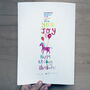 Personalised Pony Mad Big Birthday Card, thumbnail 8 of 10