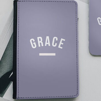Lilac Personalised Passport Cover, 2 of 2