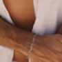Silver 5mm Anchor Chain Bracelet Adjustable Gift, thumbnail 4 of 5