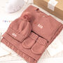 Luxury Cotton Knitted Essentials Baby Gift Set, thumbnail 1 of 10