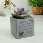 Personalised Robin Memorial Plant Pot, thumbnail 3 of 5