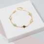 Palma Gold Friendship Gemstone Bracelet, thumbnail 1 of 4