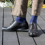 Three Pack Essential Men's Socks Azure, thumbnail 7 of 7