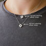 Dainty Star Necklace, thumbnail 3 of 7
