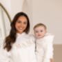 Mini Est Embroidered Child's Hoodie Jumper Matching Mama Available, thumbnail 2 of 8