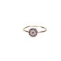 Evil Eye Band Ring Rose Or Gold Plated 925 Silver, thumbnail 4 of 10