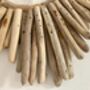42cm Driftwood Starburst Mirror Wall Décor Coastal Gift, thumbnail 3 of 8