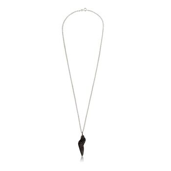 925 Oxidised Silver Wing Necklace, 2 of 3