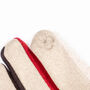 Cream Boucle Gloves With A Pop Of Colour, thumbnail 4 of 5