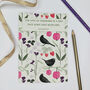 'The Love Of Gardening' Thoughtful Garden Quote Card, thumbnail 2 of 3