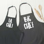 Big / Lil Chef Father And Son Apron Set, thumbnail 5 of 8