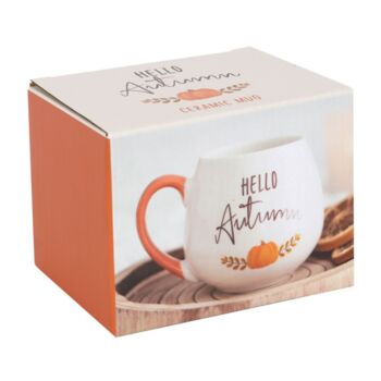 Hello Autumn Rounded Mug, 2 of 3