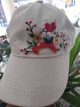 Hand Embroidered Baseball Cap, 3 of 5