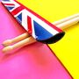 Union Jack Personalised Drum Stick Holder, thumbnail 5 of 6