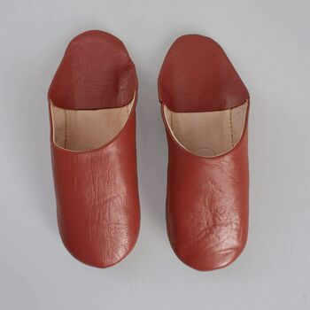 Mens Babouche Slippers, 2 of 6