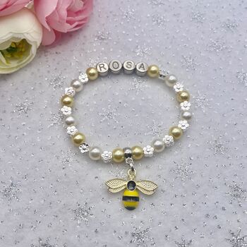 Personalised Bee Bracelet Gift, 10 of 10