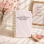 Pink A5 Undated Time Block Daily Productivity Planner, thumbnail 1 of 5