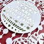 Personalised Foil Christmas Card, thumbnail 2 of 3