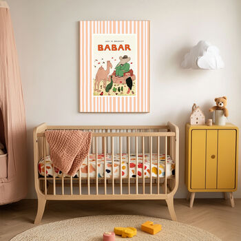 Babar The Elephant Camel Art Print, 4 of 4