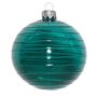 Christmas Cut Glass Bauble, 8cm, thumbnail 7 of 10