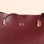 Personalised Burgundy Tote Bag, thumbnail 2 of 2