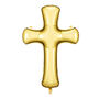 Gold Foil Cross Balloon For Christening Baptisms, thumbnail 2 of 2