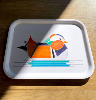 Majestic Mandarin Small Wooden Tray, 3 of 8