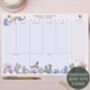 Blue Rodeo Cowboy Personalised Weekly Planner Desk Pad, thumbnail 1 of 4