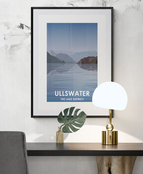 Lake District Peaks And Lakes Set Of Seven Art Prints, 5 of 8