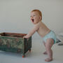 'Azure' Modern Cloth Nappy By Pēpi Collection, thumbnail 4 of 12