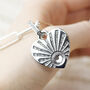 Aphrodite Sunrise Heart Charm Silver Plated, thumbnail 1 of 4