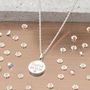 Sterling Silver And Diamond Personalised Pendant, thumbnail 1 of 4