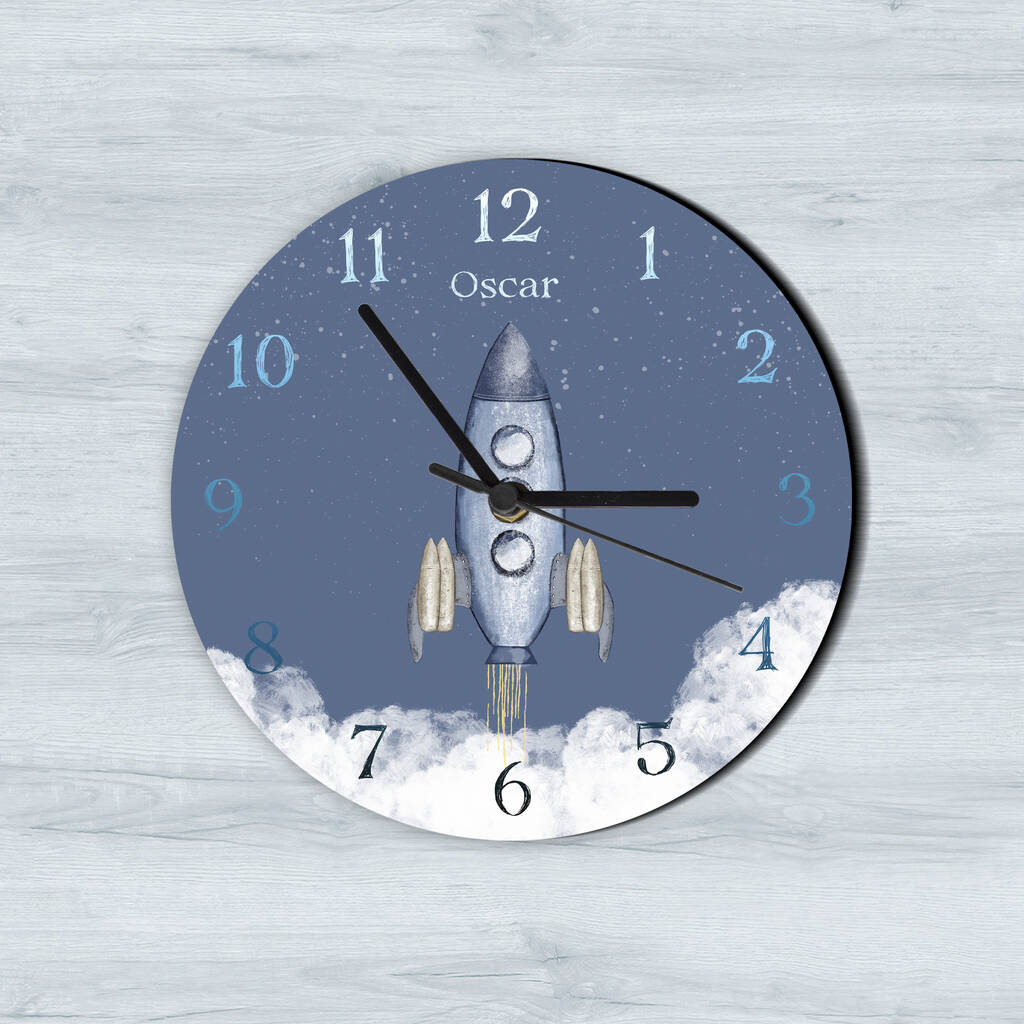 Rocketship Clock