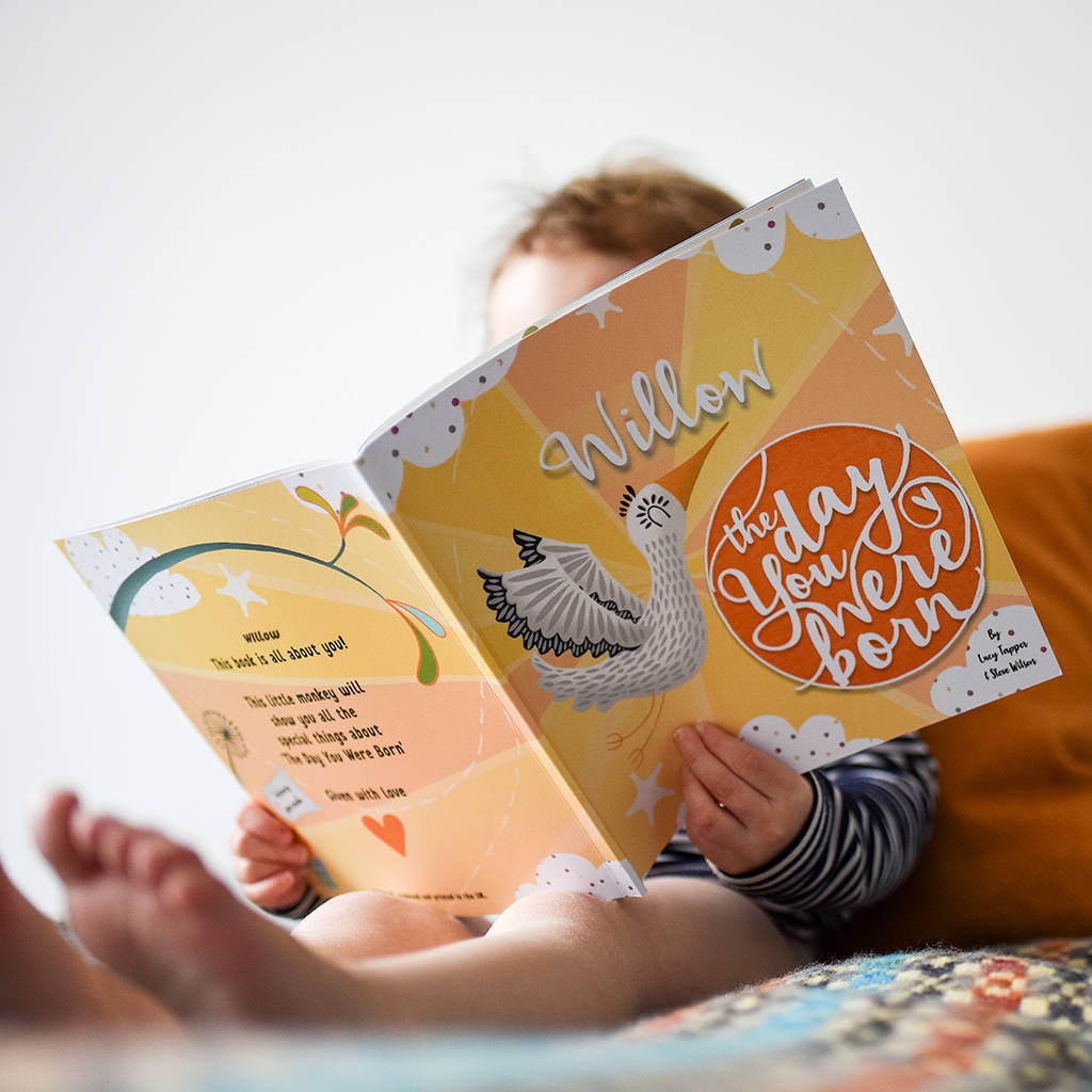 'The Day You Were Born' Personalised New Baby Book, 1 of 12
