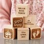 Personalised Christening Gift Building Block, thumbnail 1 of 5