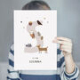 Personalised Woodland Themed Children's Print, thumbnail 9 of 11