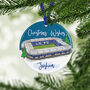 Personalised Leicester City Bauble, King Power Stadium, thumbnail 2 of 4