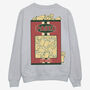 Pasta La Vista Women's Slogan Sweatshirt, thumbnail 2 of 2