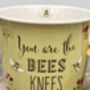 Green ‘You Are The Bees Knees’ Mug, thumbnail 3 of 4