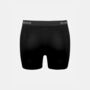 Multipack Four Pairs Of Men's Bamboo Trunks In Black, thumbnail 6 of 6