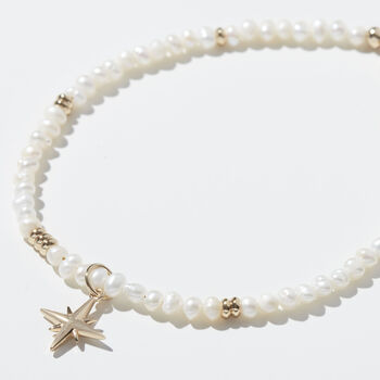 Seed Pearl Star Bracelet, 3 of 6