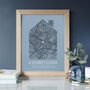 Personalised Our Home UK Map Print, thumbnail 6 of 12