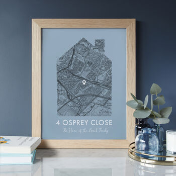 Personalised Our Home UK Map Print, 6 of 12