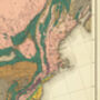 Personalised 1886 Rare Geology Map Of USA And Canada, thumbnail 2 of 5