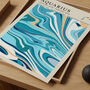 Aquarius Astrology Print, thumbnail 3 of 4