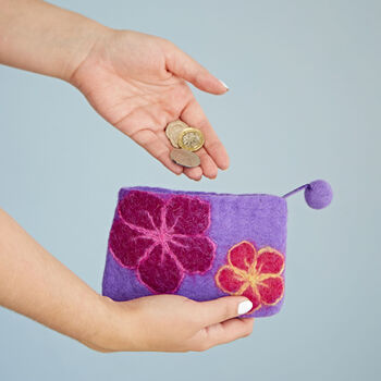 Felted Flower Purse, 5 of 10